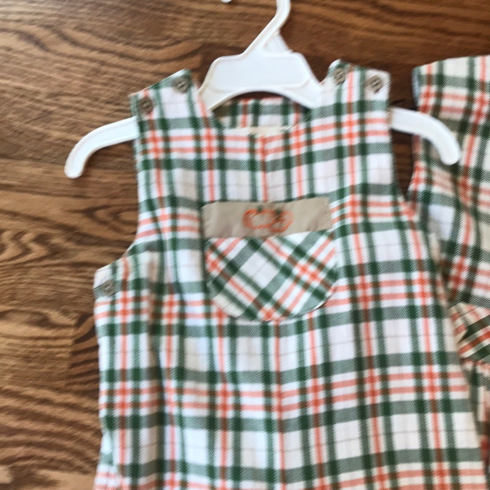 Pumpkin overalls